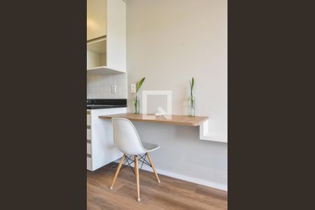 Sala / Dormitório  de kitnet/studio para alugar com 1 quarto, 24m² em Brooklin Paulista, São Paulo