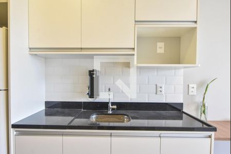 Cozinha  de kitnet/studio para alugar com 1 quarto, 24m² em Brooklin Paulista, São Paulo