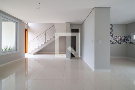 Sala de casa de condomínio à venda com 3 quartos, 144m² em Aberta dos Morros, Porto Alegre