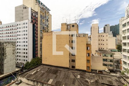 Vista do Quarto de apartamento para alugar com 1 quarto, 26m² em Vila Buarque, São Paulo