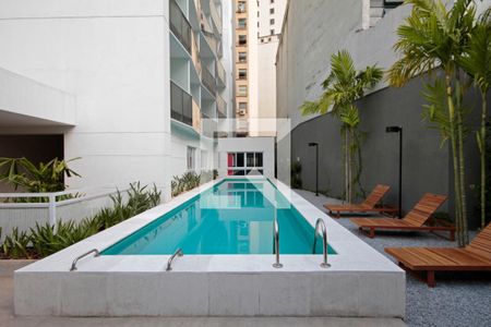 Studio à venda com 23m², 0 quarto e sem vaga Studio à venda com 23m², 0 quarto e sem vagaPiscina