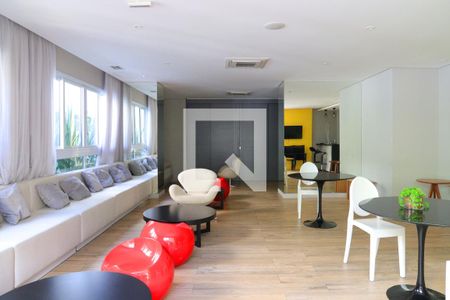 Studio à venda com 23m², 1 quarto e sem vagaÁrea comum - Salão de festas