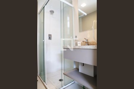 Banheiro de kitnet/studio à venda com 1 quarto, 23m² em Centro, São Paulo