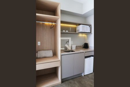 Studio à venda com 23m², 1 quarto e sem vagaCozinha