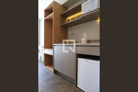 Studio à venda com 23m², 1 quarto e sem vagaCozinha