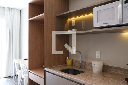 Studio à venda com 23m², 1 quarto e sem vagaCozinha