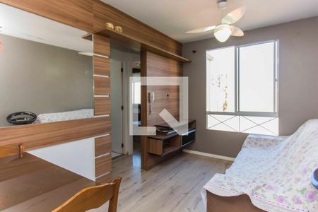 Sala  de apartamento à venda com 2 quartos, 46m² em Bairro Fátima, Canoas