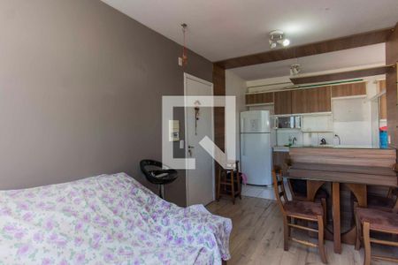 Sala  de apartamento à venda com 2 quartos, 46m² em Bairro Fátima, Canoas