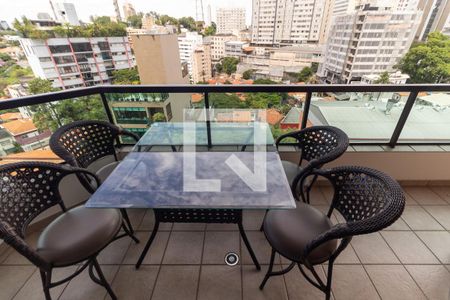Varanda de apartamento à venda com 3 quartos, 148m² em Perdizes, São Paulo