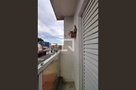 Sacada do Quarto 1 de apartamento à venda com 2 quartos, 88m² em Jardim Rina, Santo André