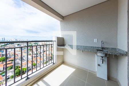 varanda de apartamento para alugar com 2 quartos, 59m² em Vila Prudente, São Paulo