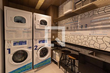 Studio à venda com 26m², 1 quarto e sem vagaÁrea comum - Lavanderia