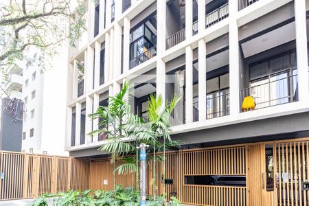 Studio à venda com 26m², 1 quarto e sem vagaFachada e Portaria