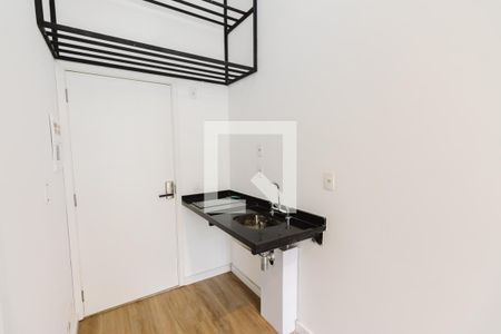 Cozinha de kitnet/studio para alugar com 1 quarto, 26m² em Perdizes, São Paulo