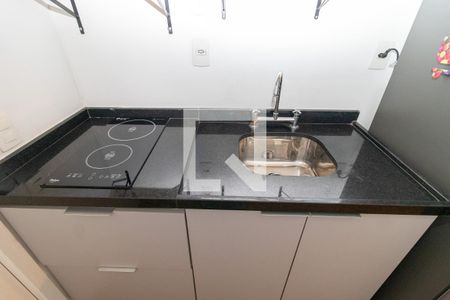Studio à venda com 26m², 1 quarto e sem vagaCozinha