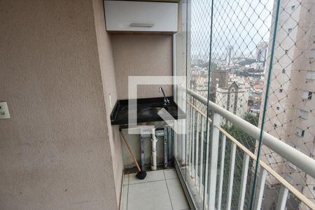 Varanda da Sala de apartamento à venda com 3 quartos, 76m² em Vila Formosa, São Paulo
