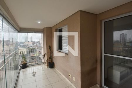 Varanda da Sala de apartamento à venda com 3 quartos, 76m² em Vila Formosa, São Paulo