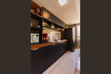 Sala / Cozinha de apartamento à venda com 2 quartos, 53m² em Bairro Fátima, Canoas