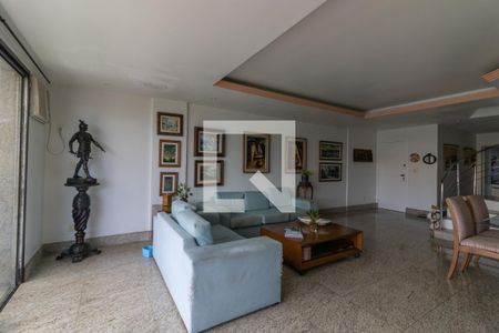 Sala de apartamento à venda com 6 quartos, 410m² em Recreio dos Bandeirantes, Rio de Janeiro