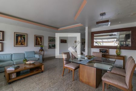 Sala de apartamento à venda com 6 quartos, 410m² em Recreio dos Bandeirantes, Rio de Janeiro