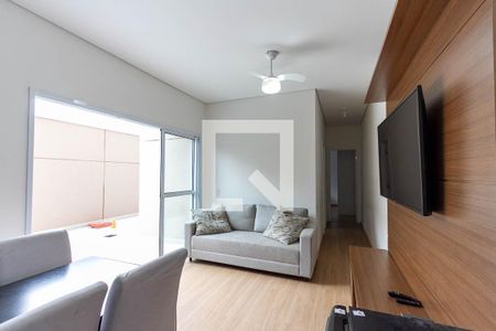 Sala de apartamento à venda com 2 quartos, 94m² em Jardim Antonio Von Zuben, Campinas