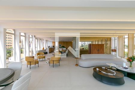 Sala de apartamento à venda com 4 quartos, 347m² em Vila Cordeiro, São Paulo