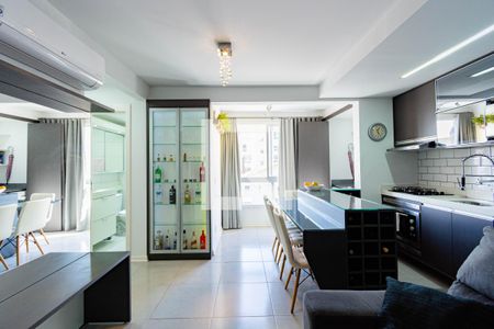 Sala de apartamento à venda com 2 quartos, 48m² em Estância Velha, Canoas