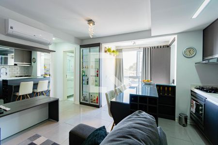 Sala de apartamento à venda com 2 quartos, 48m² em Estância Velha, Canoas