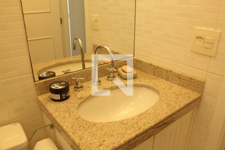 Banheiro da Suíte 1 de apartamento à venda com 4 quartos, 137m² em Jurubatuba, São Paulo