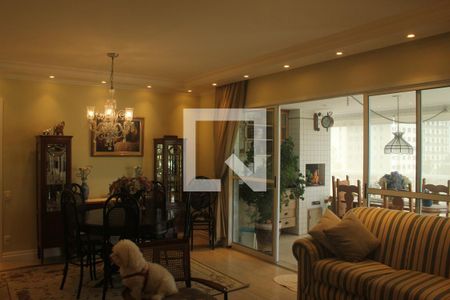 Sala de apartamento à venda com 4 quartos, 137m² em Jurubatuba, São Paulo