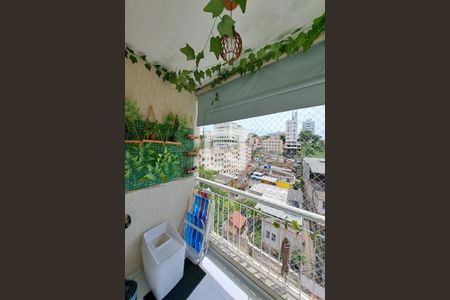 Varanda da Sala de apartamento para alugar com 2 quartos, 56m² em Engenho Novo, Rio de Janeiro