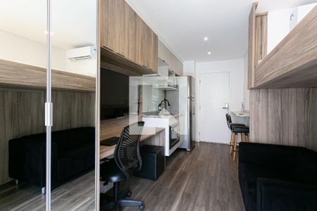 Studio à venda com 22m², 1 quarto e sem vagaStudio