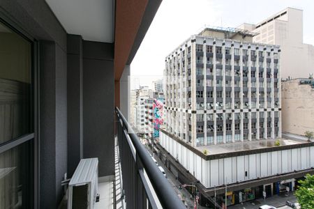 Studio à venda com 22m², 1 quarto e sem vagaVaranda