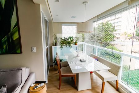 Varanda gourmet de apartamento à venda com 3 quartos, 87m² em Real Parque, São Paulo