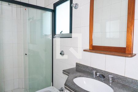 Banheiro da Suíte de apartamento para alugar com 3 quartos, 92m² em Vila Clementino, São Paulo