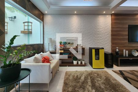 Sala de estar de casa à venda com 3 quartos, 220m² em Rudge Ramos, São Bernardo do Campo