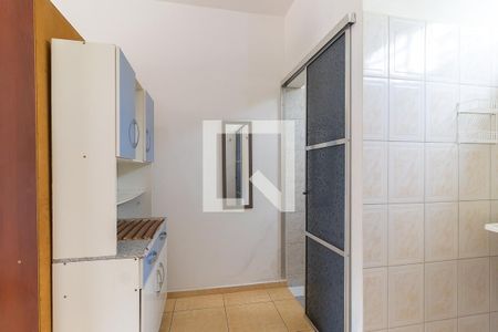 Kitnet - Cozinha de kitnet/studio para alugar com 1 quarto, 20m² em Parque das Universidades, Campinas