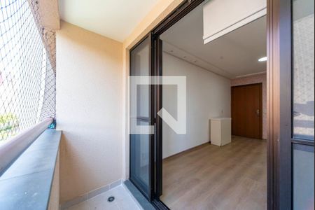 Varanda da Sala de apartamento à venda com 2 quartos, 58m² em Vila Santa Teresa, Santo André