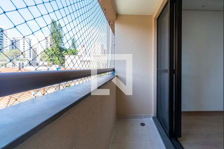 Varanda da Sala de apartamento à venda com 2 quartos, 58m² em Vila Santa Teresa, Santo André
