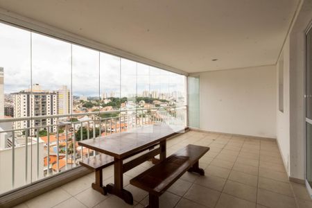 Varanda da Sala de apartamento à venda com 4 quartos, 114m² em Vila Galvão, Guarulhos