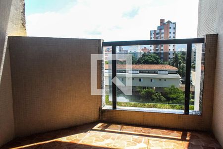 Sacada  de apartamento para alugar com 3 quartos, 116m² em Parque Enseada, Guarujá