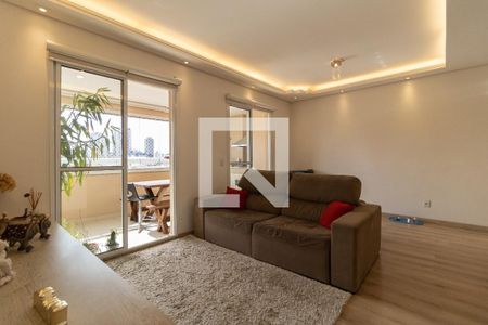 Sala de apartamento à venda com 3 quartos, 103m² em Vila Firmiano Pinto, São Paulo