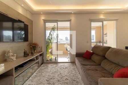Sala de apartamento à venda com 3 quartos, 103m² em Vila Firmiano Pinto, São Paulo