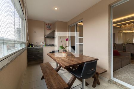 Varanda da Sala de apartamento à venda com 3 quartos, 103m² em Vila Firmiano Pinto, São Paulo