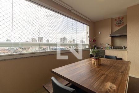 Varanda da Sala de apartamento à venda com 3 quartos, 103m² em Vila Firmiano Pinto, São Paulo