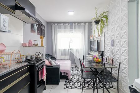 Apartamento à venda com 32m², 2 quartos e sem vagaCozinha e Área de Serviço