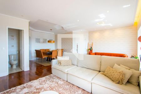 Sala de apartamento para alugar com 2 quartos, 105m² em Vila Bastos, Santo André