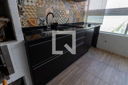 Apartamento para alugar com 125m², 3 quartos e 2 vagasDetalhe da varanda