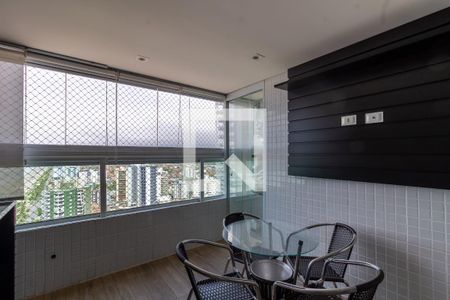 Varanda de apartamento para alugar com 3 quartos, 125m² em Caiçara, Praia Grande