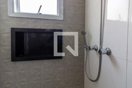 Apartamento para alugar com 125m², 3 quartos e 2 vagasDetalhe do banheiro da suíte 3